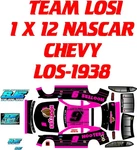 Team Losi 1938 1x12 Nascar Chase Elliott Htrsb Decal Wrap Kit Chevy Body Only. Fixed Price $55.00.