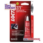 Loctite 487232, One Threadlocker 271 Hd Red 6ml/.20oz Performance Parts. Fixed Price $26.77.