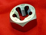 5/8-11 Nc X 1-1/4" Hex Die Carbon Steel Irwin 7752 Cs Left Hand Rethreading. Fixed Price $28.95.