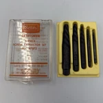 Vintage Sears Craftsman 5 Piece Screw Extractor Set - No.. Fixed Price $8.00.