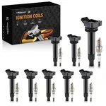 Maxpeedingrods Set Of 8 Ignition Coil Pack And Iridium Spark Plugs Fit For To.... Fixed Price $145.68.