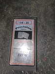 Chrislynn Precision Professional Thread Repair Kit 82116 1/4 -20. Fixed Price $20.00.