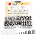 140pcs Helicoil Thread Repair Insert Kit Stainless Steel M3-m12 Set. Fixed Price $19.99.