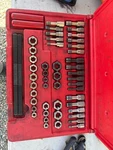 Snap-on Rtd48 Master Rethreading Tap & Die 48-piece Sae Metric Kit. Fixed Price $130.00.