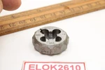 Snap-on 9mm-1.0 Double Hex 1 Inch Adjustable Die Usa. Fixed Price $11.99.