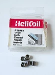 (5) Helicoil Free Running Thread Inserts 1/4-28 Unf X 0.375" 304ss R1191-4. Fixed Price $7.95.