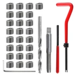 Leontool 30 Piece M6 X 1.0mm Thread Repair Kit, Hss Drill 1.0mm, Red. Fixed Price $15.39.