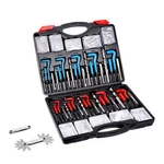 Vevor Helicoil Thread Repair Kit 338-piece Sae And Metric Rethreading Tool. Fixed Price $59.90.