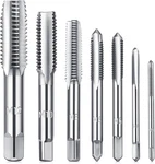 7pc Metric Tap Set M3-m12 Hss Nitriding Spiral Point Taps T-handle Wrench Tool. Fixed Price $10.94.