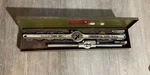 Vintage Wells Tool Co Greenfield Mass No 20 Screw Plate Tap & Die Set. Fixed Price $70.00.
