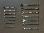 Mac Tools Rbrt Precision Torque Combination Wrench Set 14pcs 6-19mm Hex Tool. Fixed Price $470.00.