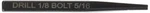 Mayhew Steel Products 36961mai 045256369617 Multicolor D 1/8" S 1/4". Fixed Price $9.88.