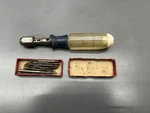 (n) Vintage Craftsman 9 52171 Tap Driver W Box Of Bits - Made In Usa. Fixed Price $50.00.