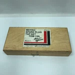 Snap-on Tdm-13a Usa Metric Spark Plug Tap Set W/wooden Case. Fixed Price $192.00.