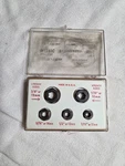 Snap-on Tools Usa 5-piece Metric Rethreader Dies Tdm50.. Fixed Price $49.95.