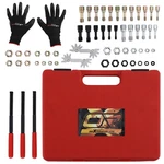 56x Thread Restorer Kit Unc Unf & Metricthread Chaser Set W/thread Pitch Gauge. Fixed Price $65.52.
