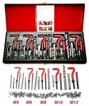 M5 M6 M8 M10 M12 Helicoil Thread Repair 131pcs Set & Metric Rethreading Tool Kit. Fixed Price $23.59.