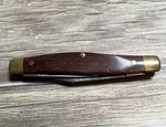 Vintage Sears Craftsman 95201 Knife Made In Usa 2 Blades Wood Handle (c-13). Fixed Price $24.95.