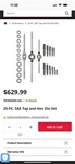Mac Tools Tap And Die Set. Fixed Price $500.00.