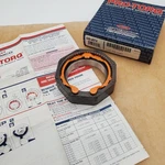 Stemco 449-4974 Pro-torq Axle Spindle Nut 2-5/8-12 Thread 3.75" 8 Point Socket. Fixed Price $46.88.