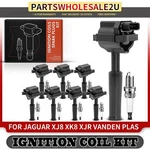 8x Ignition Coil + Iridium Spark Plug Kit For Jaguar Xj8 Xk8 Xjr Xkr V8 4.0l. Fixed Price $177.18.