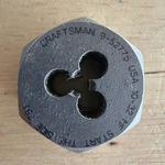 Craftsman Professional 10-32 Nf Die 1" Hex 9 52775 For Tap & Set 52306 Usa. Fixed Price $24.95.