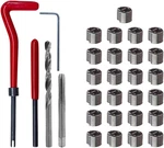 30pcs M6 Thread Repair Insert Kit With Stainless Steel Helicoil Inserts. Fixed Price $15.68.