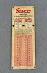 Vintage 1974 Snap-on Tools Drill-tap Us-metric Converter Pull Card Form Ss-537. Fixed Price $39.00.