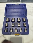 Irwin Hanson 13pc 3/8"/hex Drive External Bolt Extractor Set Sae/ Metric #54113. Fixed Price $99.99.