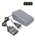 Replacement Brother Sewing Machine Foot Pedal And Power Rectangle Plug, Gray. Fixed Price $31.00.