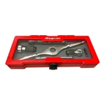 Snap-on Tools 7pc Tap And Die Tool Set Sae-metric Thread Pitch Gauge Tdrset New. Fixed Price $199.99.