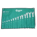 Sata 19-piece Sae Combination Combo Wrench Set Chrome Full Polish By Apex Tools. Fixed Price $89.95.