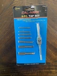 New 8-pc. Cal Hawk Metric Tap Set. Fixed Price $20.00.