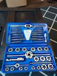 Blue-point Tdm-117 Metric Tap & Die Set In Case Missing A. Fixed Price $95.00.