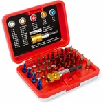 Powerbuilt 36pc Colored Bit Set With Storage Case -. Fixed Price $24.95.