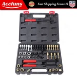 49pcs Thread Repair Tool Set Unc Unf Metric Restorer Rethreading. Fixed Price $41.13.
