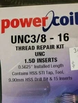 3/8-16 Unc Powercoil Thread Repair Kit. Fixed Price $63.40.