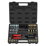 48 Piece Thread Chaser Set Metric & Sae Rethreading Kit With 22 Taps 24 Dies .... Fixed Price $47.45.