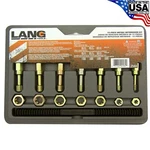 Lang Metric Rethreading Tap Die File Set Thread Restore 15pc Made In Usa. Fixed Price $49.99.