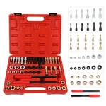 Kaisal 48pcs Thread Chaser Set Tap Die Rethreading Kit Metric Sae Unc Unf. Fixed Price $77.99.