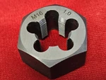M16 X 1.0 Metric 1.25" Hex Rethread Die 16mm Carbon Steel Rh A1 419-16100. Fixed Price $13.99.