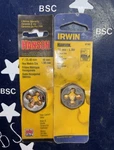 (2) Irwin Hanson 10mm - 1.50 Hex Die M10x1.50 9740 2p02856 Two Packs. Fixed Price $23.70.