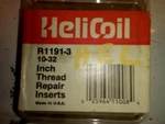 New Helicoil Inch Thread Repair Inserts R1191-3 Pack Of 12. Fixed Price $4.50.
