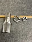 Card C7m Npt 1-1/4 X 11-1/2 Tap Nos With 1/4 Ace, 1/2 Hanson Pipe Dies Usa. Fixed Price $70.00.