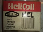 New Helicoil Inch Thread Repair Inserts R1191-6 Pack Of 11. Fixed Price $6.00.