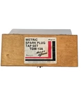 Snap-on Tdm-13a Usa Metric Spark Plug Tap Set W/wooden Case. Fixed Price $75.00.