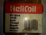 New Helicoil Inch Thread Repair Inserts R1191-4 Pack Of 10. Fixed Price $4.50.