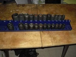 Sealed Matco 26 Pc 1/2" Dr Metric 6 Point Deep Impact Socket Set In Storage Case. Fixed Price $100.00.