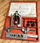 Matco Tools Double Flaring Tool Set Kit Red Case Brake Tube Line Lot Usa. Fixed Price $75.00.