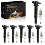 Maxpeedingrods Uf558 Set Of 6 Ignition Coil Pack And Iridium Spark Plugs Fit .... Fixed Price $111.11.